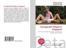 Buchcover von Transgender People in Singapore