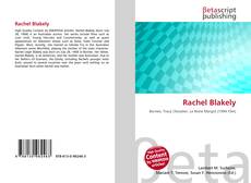 Buchcover von Rachel Blakely