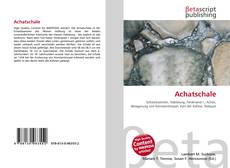 Buchcover von Achatschale