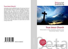 Buchcover von True Jesus Church