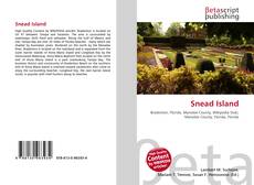 Capa do livro de Snead Island 