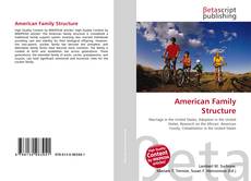 Couverture de American Family Structure
