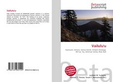 Buchcover von Vailulu'u