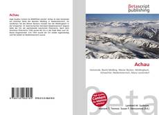 Capa do livro de Achau 