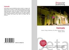 Couverture de Vaimalo