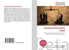 Portada del libro de Family Environment Scale