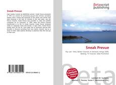 Buchcover von Sneak Prevue