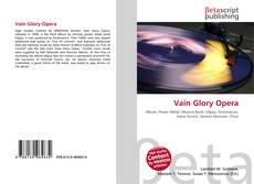 Portada del libro de Vain Glory Opera