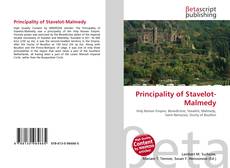 Capa do livro de Principality of Stavelot-Malmedy 