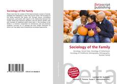 Portada del libro de Sociology of the Family
