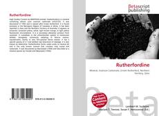 Portada del libro de Rutherfordine