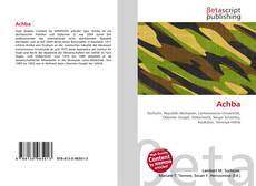 Capa do livro de Achba 