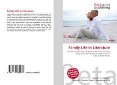 Capa do livro de Family Life in Literature 