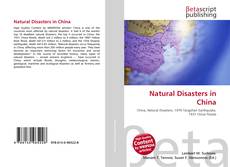 Couverture de Natural Disasters in China