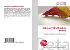 Capa do livro de Vainglory (Old English Poem) 