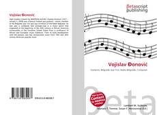 Buchcover von Vojislav Đonović
