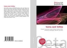 Capa do livro de Vaino Jack Vehko 