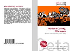 Buchcover von Richland County, Wisconsin