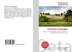 Capa do livro de Province of Burgos 