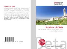 Buchcover von Province of Cádiz