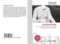 Buchcover von Acephale (Volk)
