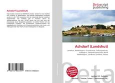 Buchcover von Achdorf (Landshut)