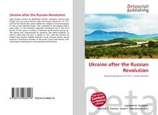 Buchcover von Ukraine after the Russian Revolution