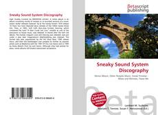 Capa do livro de Sneaky Sound System Discography 
