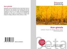 Capa do livro de Acer ginnala 
