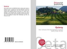 Quierzy kitap kapağı