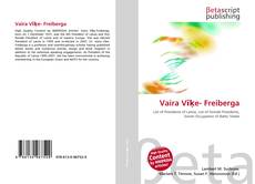 Couverture de Vaira Vīķe- Freiberga