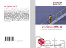 Capa do livro de USS Concord (PG- 3) 