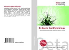 Buchcover von Pediatric Ophthalmology