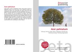 Couverture de Acer palmatum