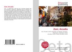 Couverture de Zoni, Arcadia
