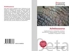 Buchcover von Achelousaurus