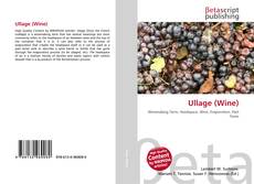 Capa do livro de Ullage (Wine) 