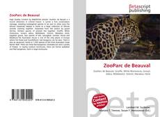 Portada del libro de ZooParc de Beauval