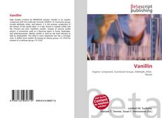 Capa do livro de Vanillin 