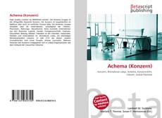 Capa do livro de Achema (Konzern) 