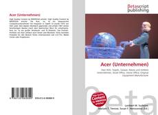 Portada del libro de Acer (Unternehmen)