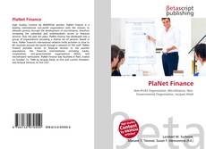 Buchcover von PlaNet Finance