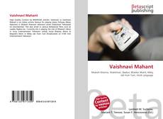 Capa do livro de Vaishnavi Mahant 