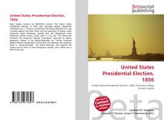 Capa do livro de United States Presidential Election, 1856 