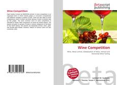 Wine Competition kitap kapağı