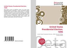 United States Presidential Election, 1896 kitap kapağı