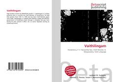 Portada del libro de Vaithilingam