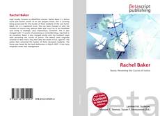 Portada del libro de Rachel Baker