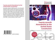 Copertina di Twenty-seventh Amendment to the United States Constitution