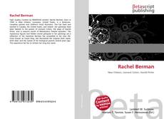 Copertina di Rachel Berman